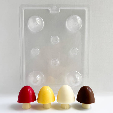medium mushroom candy mold