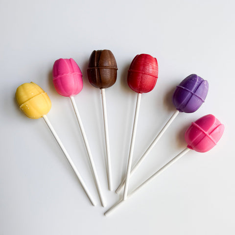3-D Medium Tulip Pop Candy Mold