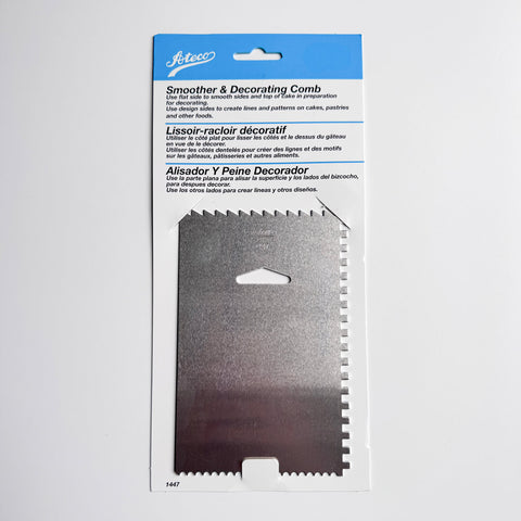 ateco icing smoother made from aluminum 