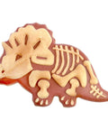 Baby Triceratops Decorated Cookie Cutter