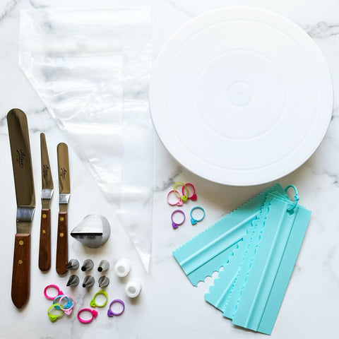 Beginner cake decorating kit