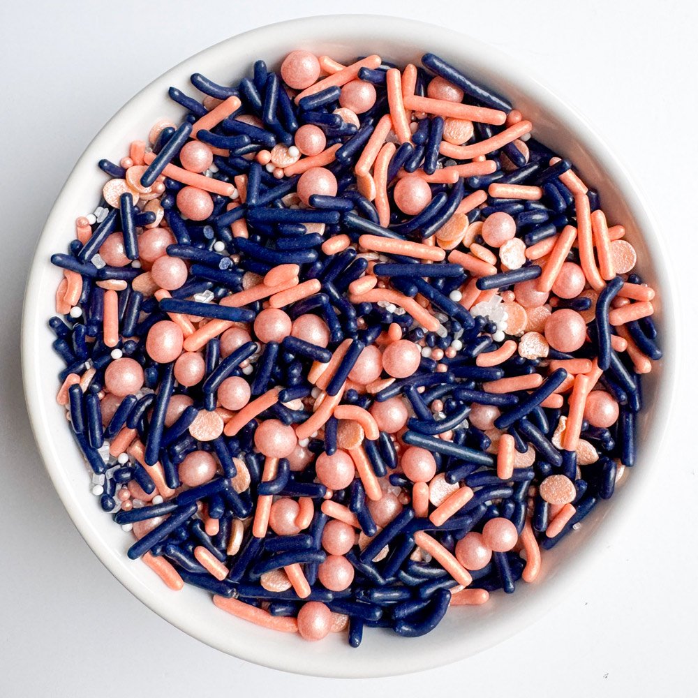 Sprinkle Rice Blue Blush & Blue Sprinkle Mix - Confectionery House