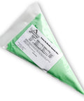 Creme de menthe squeeae ums premade cream candy filling inside an easy to use squeeze bag for making filled chocolates.