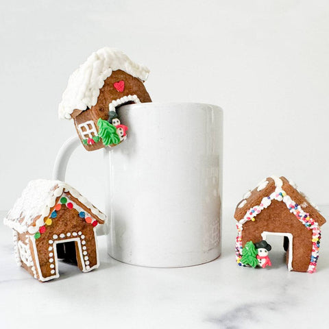 Gingerbread mug topper cookie cutter set