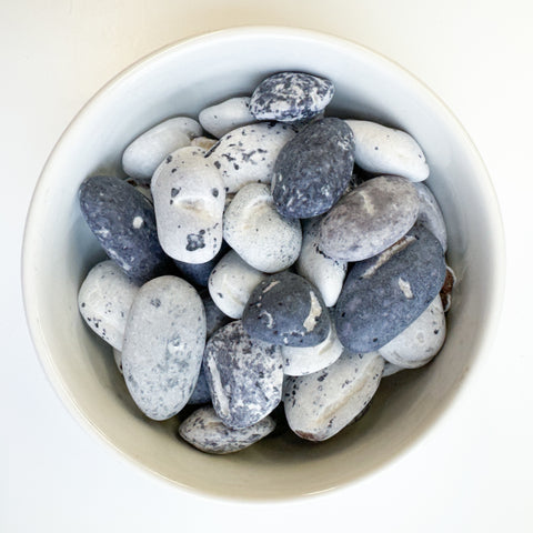 Chocolate beach pebbles