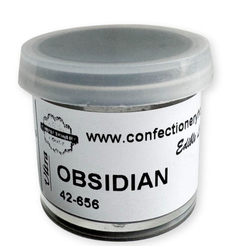 Obsidian Luster Dust | Black Edible Luster Dust