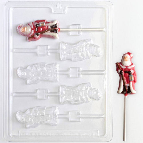 Old Fashioned Santa Lollipop Mold