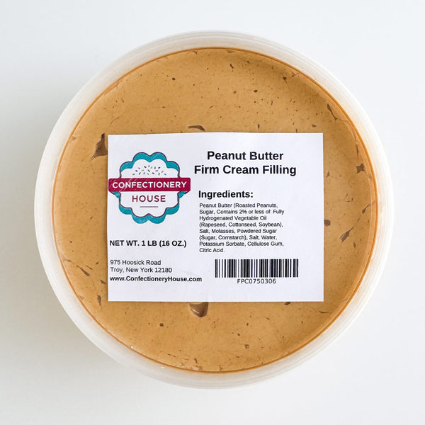 Peanut Butter Firm Candy Filling 1 lb.