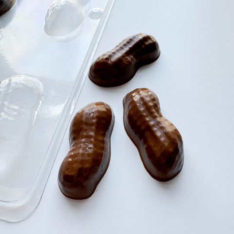 Peanut shape candy mold image