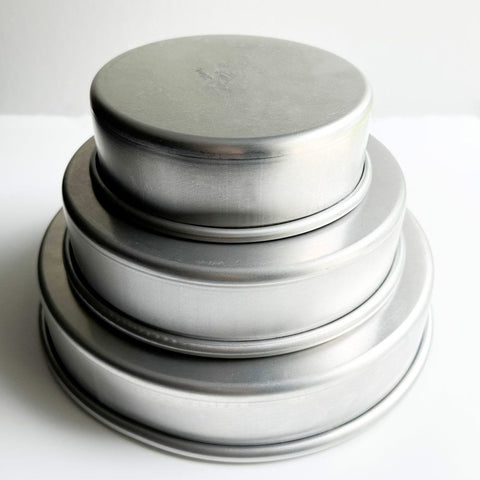 Round Cake Pan Set by Magic Line - 6, 8, and 10 inch - Cake Pans