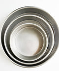 Round Cake Pan Set by Magic Line - 6, 8, and 10 inch 