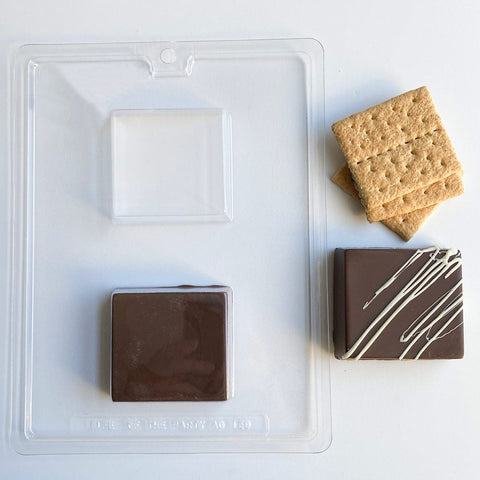 Smores Graham Cracker Mold | Chocolate Mold