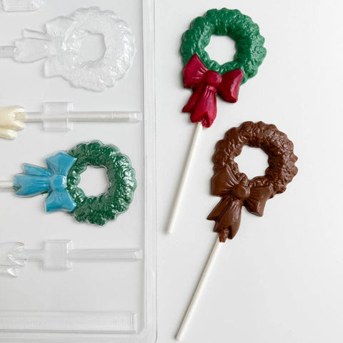 Wreath Pop Candy Pop Mold