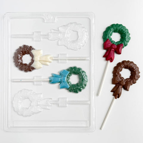 Wreath Pop Candy Pop Mold