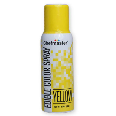 Yellow Edible Spray Paint Chefmaaster