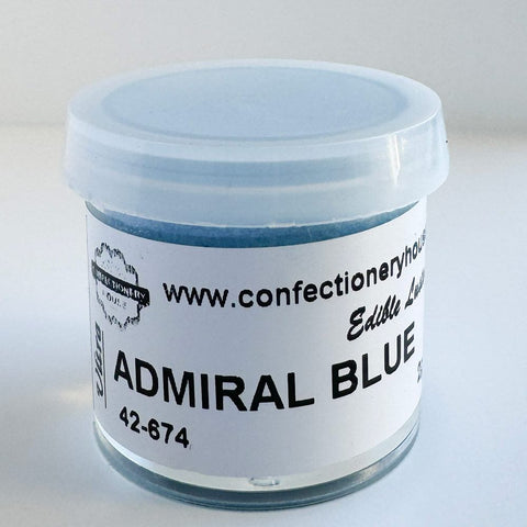 admiral blue luster dust | edible food dust