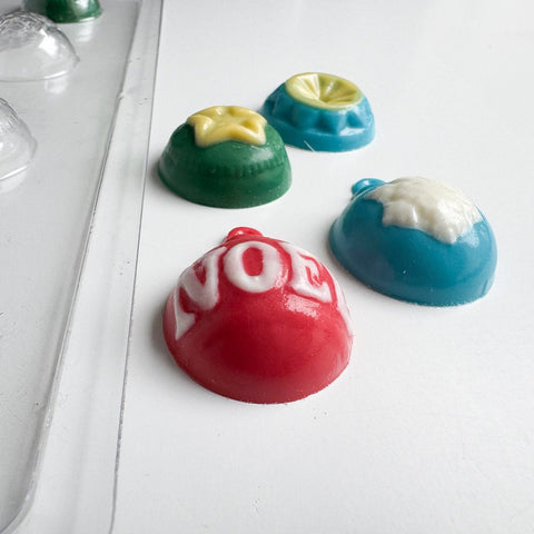 Assorted Ornaments Candy Mold