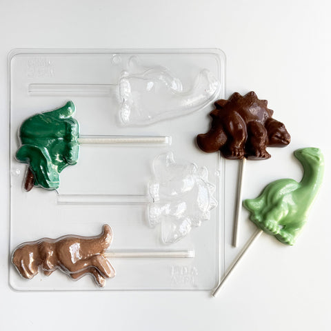 Dinosaur Assortment Lollipop Mold