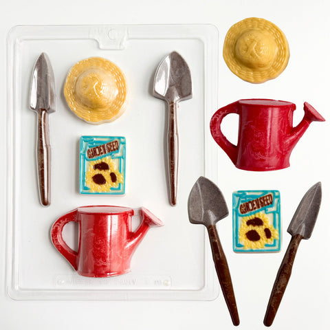 Gardening Kit Candy Mold