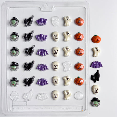 Tiny Halloween Dec-Ons Chocolate Mold