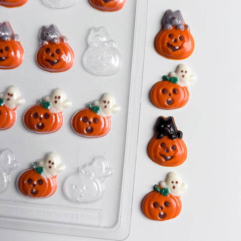 Halloween Pumpkins Chocolate Mold
