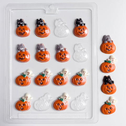 Halloween Pumpkins Chocolate Mold