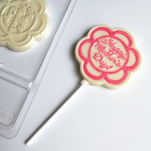 Happy Mothers Day Lollipop Mold