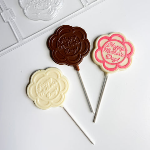 Happy Mothers Day Lollipop Mold
