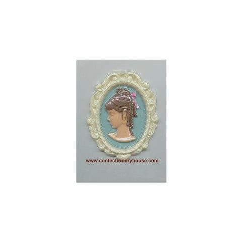Large Cameo Plaque Chocolate Mold