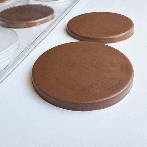 large thin mint patty candy mold 