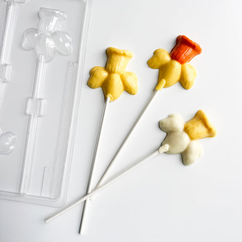 Long Stem Daffodil Lollipop Candy Mold