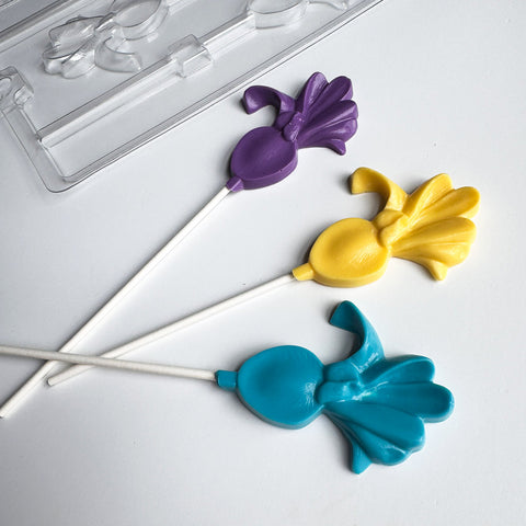 Long Stem Iris Pop Candy Mold