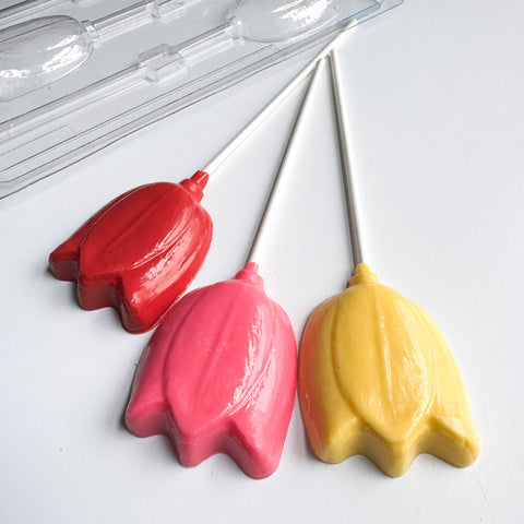 Long Stem Tulip Pop Candy Mold