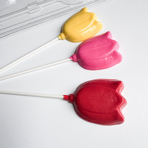 Long Stem Tulip Pop Candy Mold