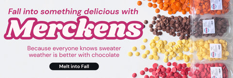 Buy Merckens chocolate melts for candy making