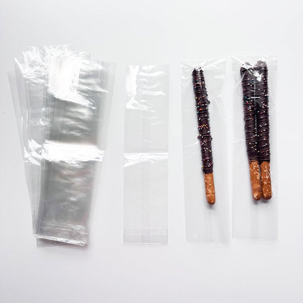 Pretzel Rod Cello Bag 2 1/2 x 10 Inches