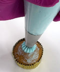How to use the 6B/Ateco 866 piping tip to frost a cupcake with a buttercream swirl.