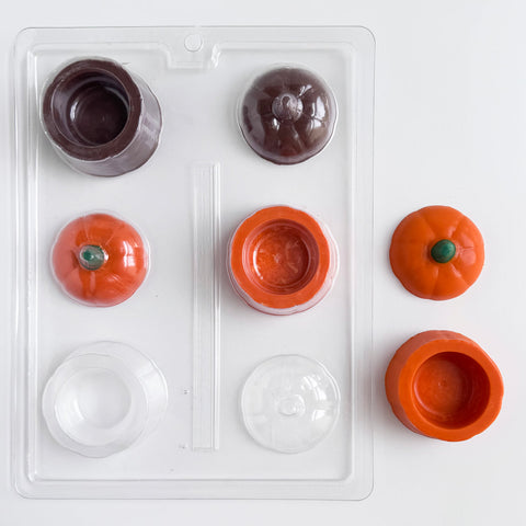 Pumpkin Pour Box Chocolate Mold