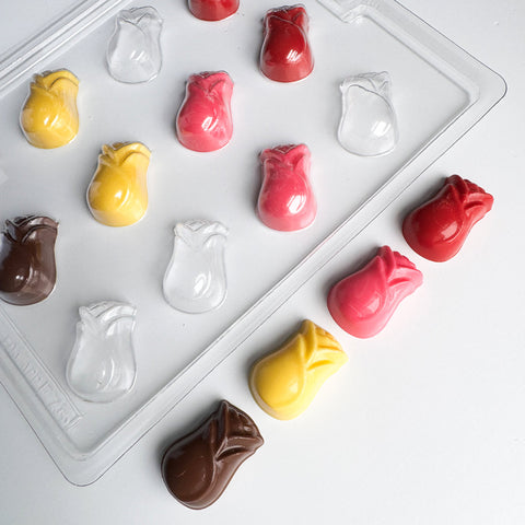Rose Bud Candy Mold