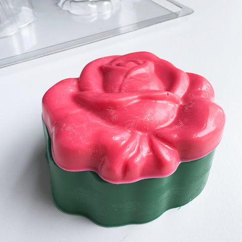 Rose Pour Box Candy Mold