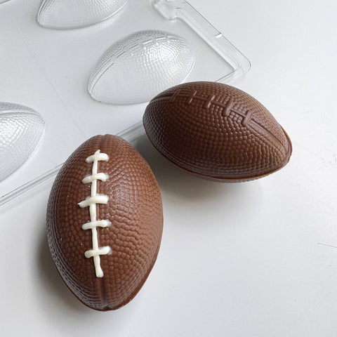 Small 3D Football Candy Mold