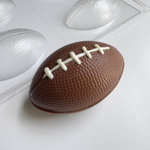 Small 3D Football Candy Mold