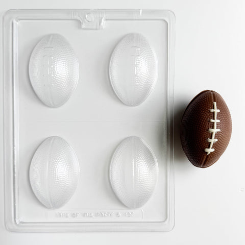 Small 3D Football Candy Mold