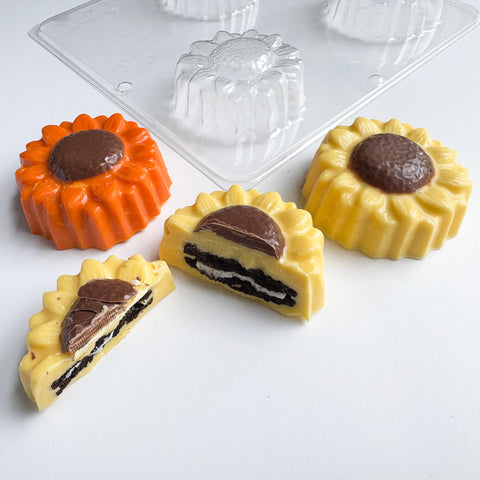 Sunflower Sandwich Cookie Mold