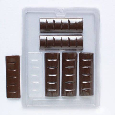 Mini Candy Bar Chocolate Mold  Mini Chocolate Bar Silicone Mold for  Cupcake Toppers - Sweets & Treats™