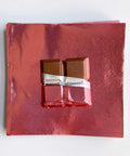 4 X 4 in. Pink Foil Candy Wrappers