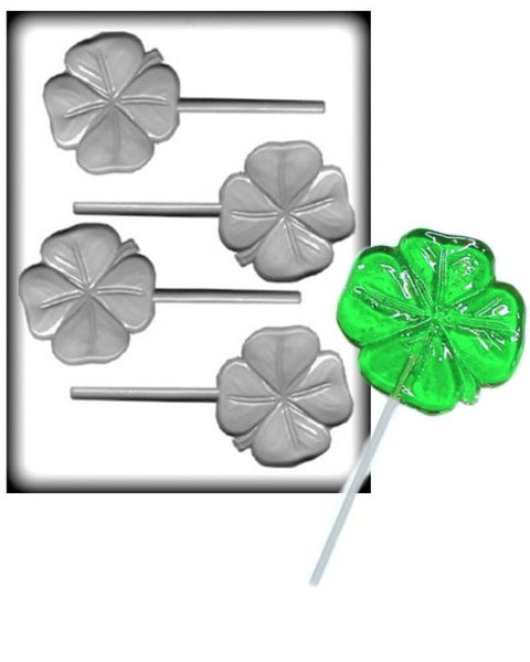 Four Leaf Clover Pop and Hard Candy Mold 