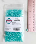 4mm Blue Edible Sugar Pearls