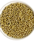 4mm Gold Dragee Pearl Sprinkles