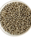 4mm Silver Dragees Sprinkles